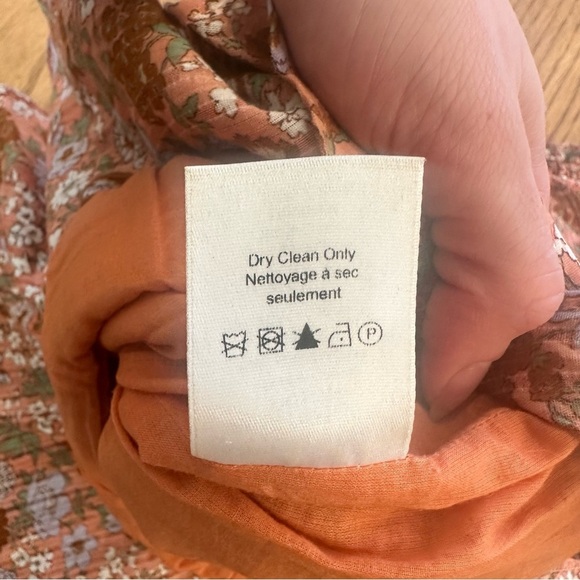 Veronica Beard Melodie Smocked Skirt Size 6 Cotton Floral Ruffle Mini Spring - Picture 11 of 11